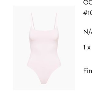 Aritzia Pink Babaton Bodysuit
